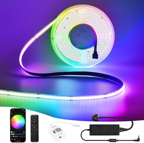 Rgb cob striscia led - cob, 10m