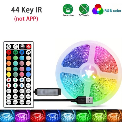 Striscia led rgb luci usb - striscia,