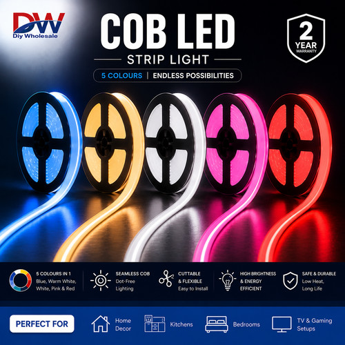 Striscia led cob luce 220v - striscia,