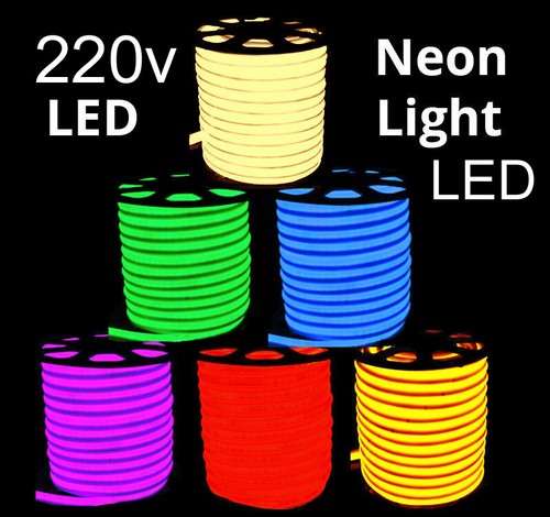 Striscia led 220v neon flex - 220v,