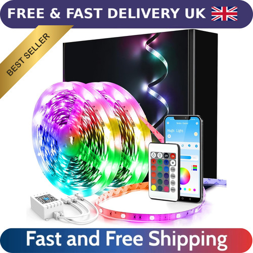 Striscia led 10m luci con - led,