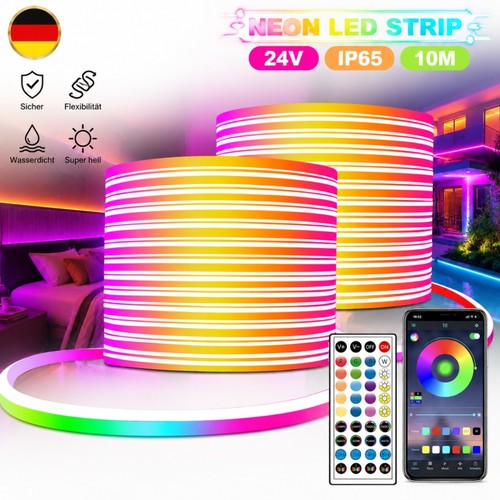 Striscia led rgb neon 10m - rgb,