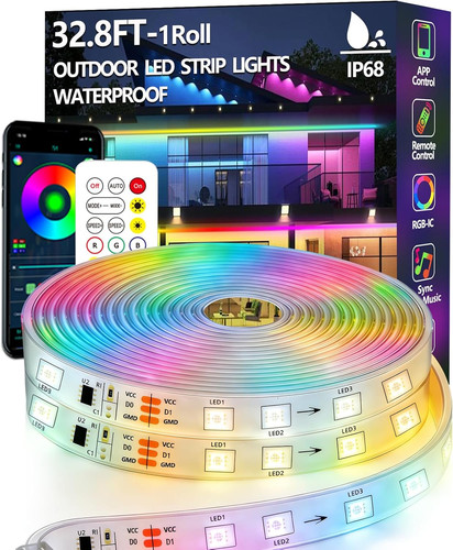 Striscia led esterno 10m - striscia,