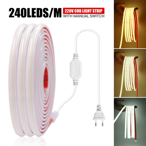 Striscia led cob 220v - striscia,