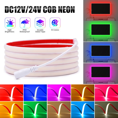 12v neon striscia led - neon, cob