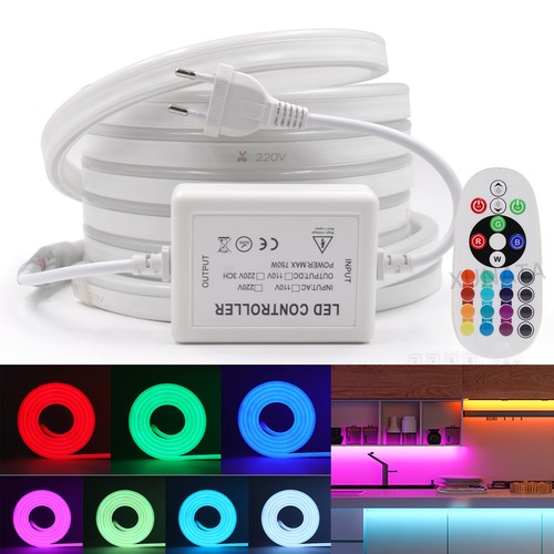 Luce neon striscia led rgb - luce,