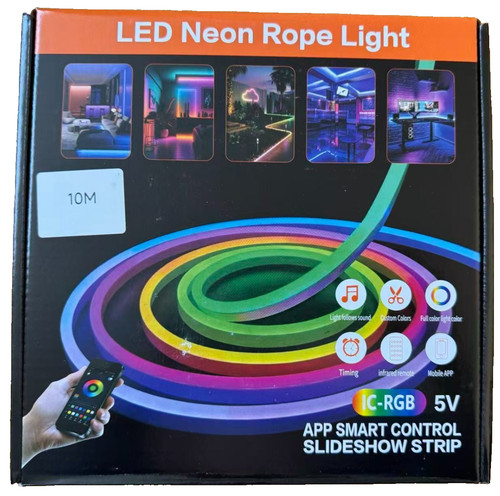 10m rgb led neon - led, corda