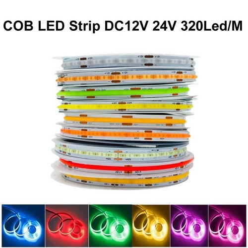 Striscia led cob - cob, 320led/m