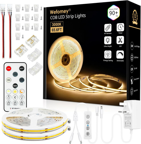 Striscia led cob 20m - led, (2x10m)